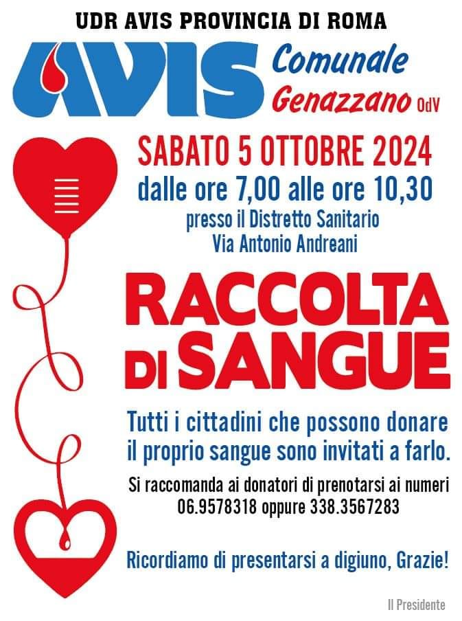 Donazione Sangue AVIS