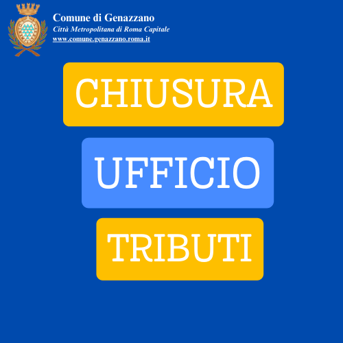 Chiusura Ufficio Tributi